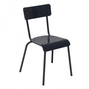 Chaise de jardin Sun – Uni Gris Anthracite