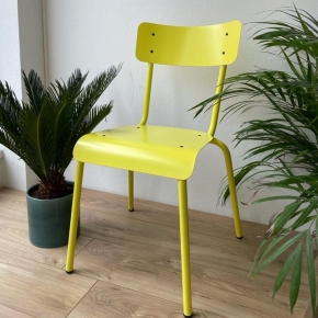 Chaise de jardin Sun – Uni Jaune Fluo