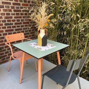 Chaise de jardin Sun – Uni Gris Anthracite