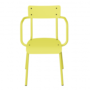 Fauteuil de jardin Sun – Uni Jaune Fluo
