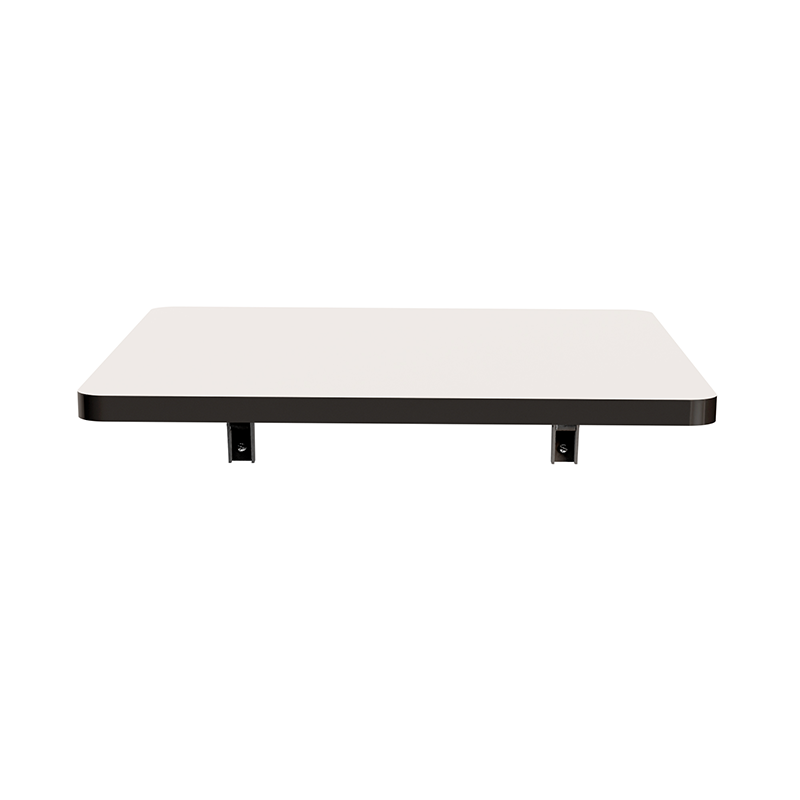 Table rabattable - Stratifié Uni Blanc