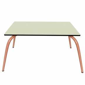 Table Basse Sun – Uni Menthe - Pieds Terracotta