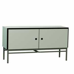 Meuble bas TV Elienor - Kaki - Pieds Kaki