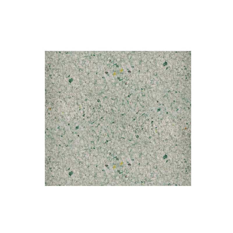 Table en Plastique Recyclé Vert - Pieds Noirs - 65x60