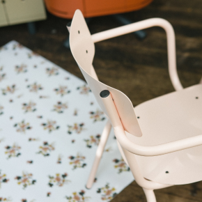 Fauteuil de jardin Sun – Uni Rose Poudré