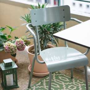 Fauteuil de jardin Sun – Uni Kaki