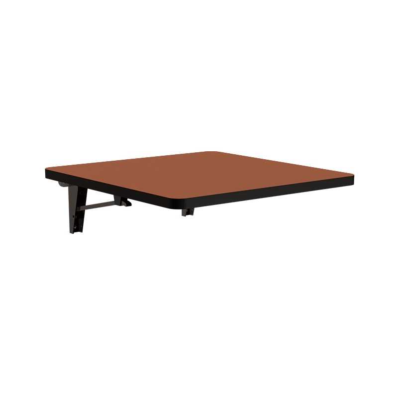 Table rabattable - Stratifié Uni Paprika
