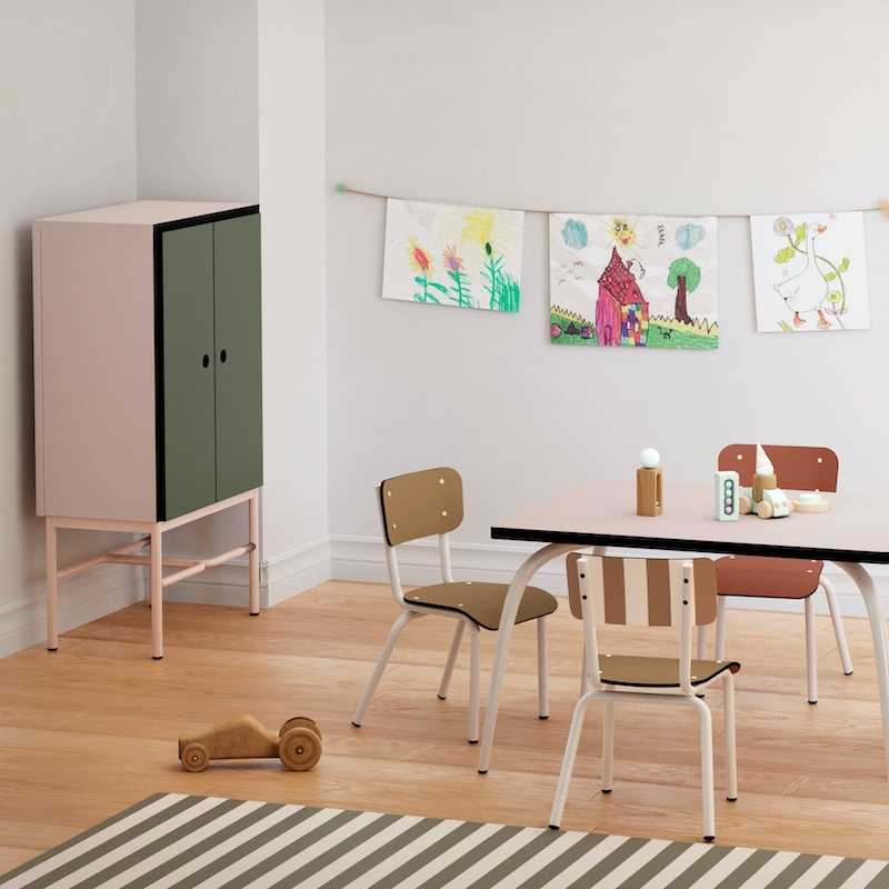 Tapis Vadim vinyle – Imprimé French Riviera Avocado - 160 x 200cm