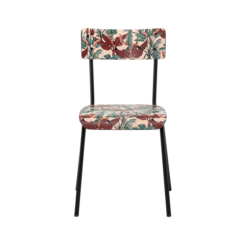 Chaise d’écolier Adulte Suzie – imprimé Wild pieds noirs