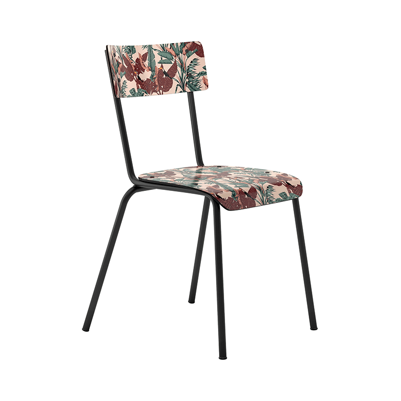 Chaise d’écolier Adulte Suzie – imprimé Wild pieds noirs