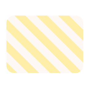Lot de 4 Sets de Table Lulu en vinyle – Imprimé Ice Cream Jaune