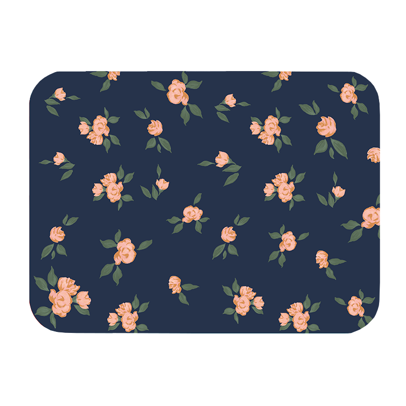 Lot de 4 Sets de Table Lulu en vinyle – Imprimé Rosa Bonheur