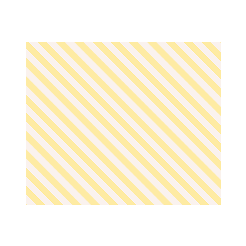 Tapis Vadim vinyle – Imprimé Ice Cream Jaune - 120 x 100cm