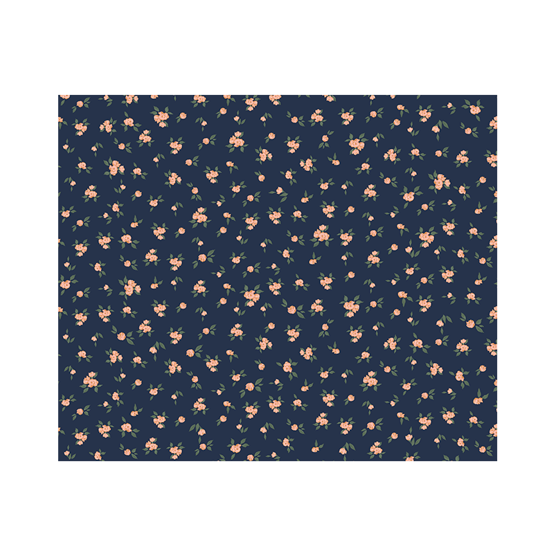Tapis Vadim vinyle – Imprimé Rosa Bonheur - 120 x 100cm