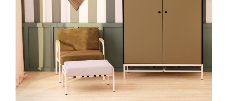 Collection Barnabé : Pouf, Fauteuil et Canapé design pour votre intérieur