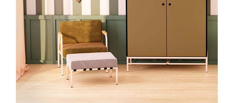Pouf Barnabé : Confort et Design pour un Intérieur Élégant – Les Gambettes