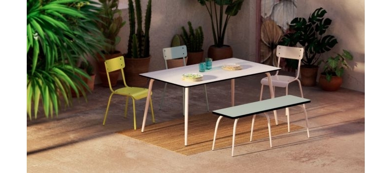 Tables de jardin 4 personnes : Convivialité et robustesse pour vos repas en extérieur – Les Gambettes